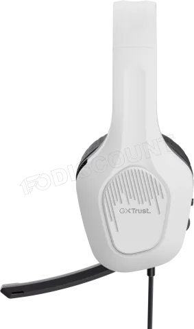 Photo de Casque Gamer filaire Trust GXT 415 Zirox (Blanc)