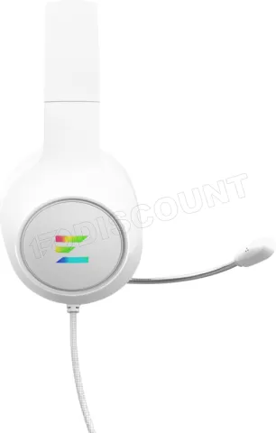 Photo de Casque Gamer filaire Zalman HPS310 RGB (Blanc)