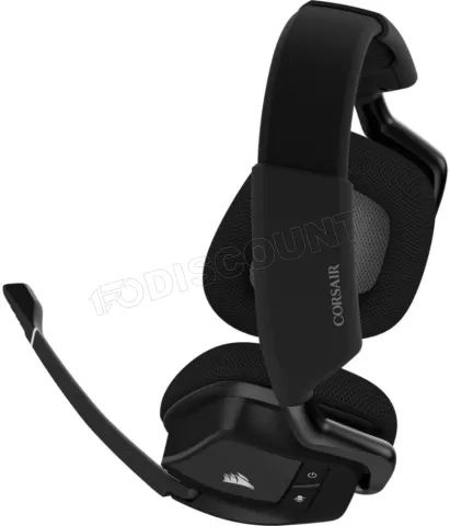 Photo de Casque Gamer sans fil Corsair Void Elite RGB 7.1 (Noir)