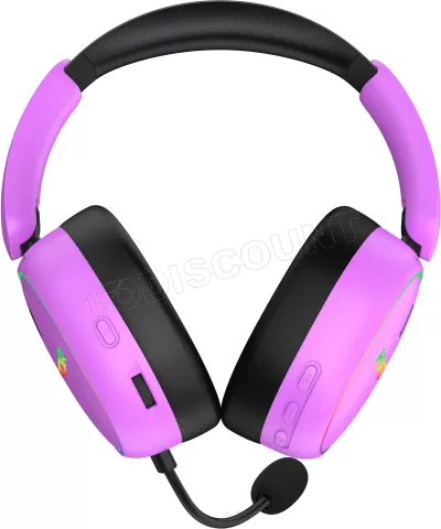 Photo de Casque Gamer sans fil Hator Phoenix 2 (Violet)
