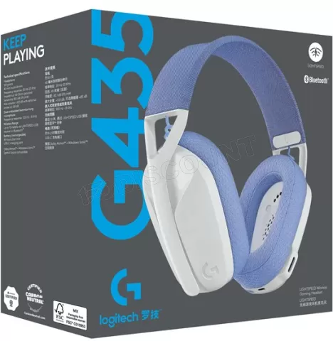 G435 Casque gaming sans fil LIGHTSPEED