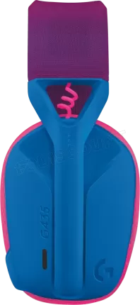 Photo de Casque Gamer sans fil Logitech G435 LightSpeed (Bleu/Rose)