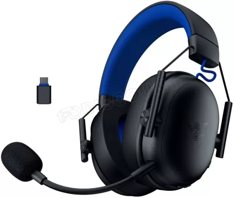 Photo de Casque Gamer sans fil Razer BlackShark V3 X HyperSpeed PlayStation (Noir)