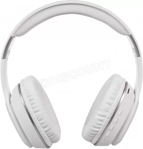 Photo de Casque Micro Bluetooth AudioCore AC705 (Blanc)