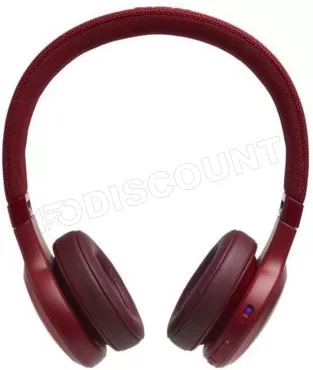 Photo de Casque Micro Bluetooth JBL Live 400BT (Rouge)
