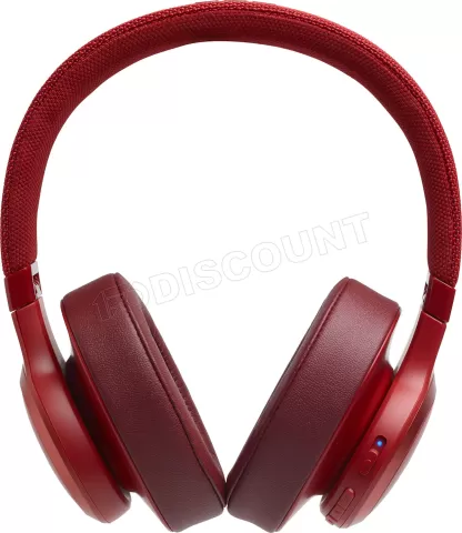 Photo de Casque Micro Bluetooth JBL Live 500 (Rouge)