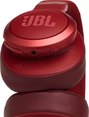 Photo de Casque Micro Bluetooth JBL Live 500 (Rouge)