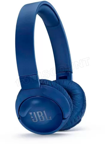 Photo de Casque Micro Bluetooth JBL Tune 600BTNC (Bleu)