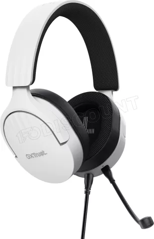 Photo de Casque Micro filaire Trust GXT 489 Fayzo (Blanc)