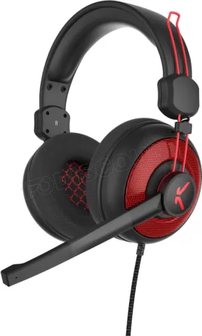 Photo de Casque Micro Gamer Skillkorp SKP H10 (Noir/Rouge)