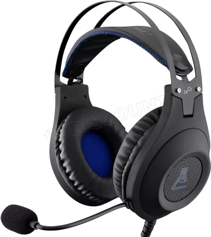 Photo de Casque Micro Gamer The G-Lab Korp Chronium (Noir)
