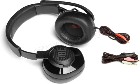 Photo de Casque Micro JBL Quantum 100 (Noir)