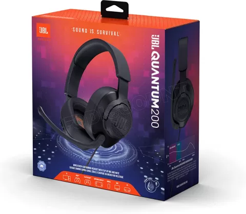 Photo de Casque Micro JBL Quantum 100 (Noir)