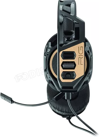 Photo de Casque Micro Plantronics Gaming RIG 300 (Noir/Or)