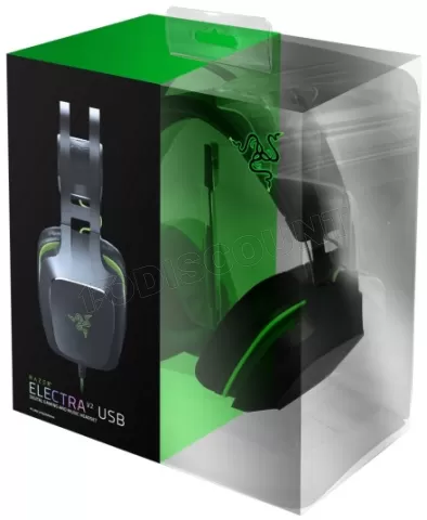 Photo de Casque Micro Razer Electra V2 7.1 (Noir) USB