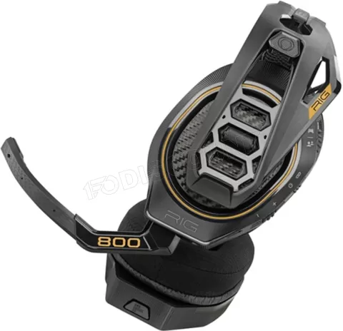 Photo de Casque Micro sans fil Plantronics Gaming RIG 800HD (Noir)