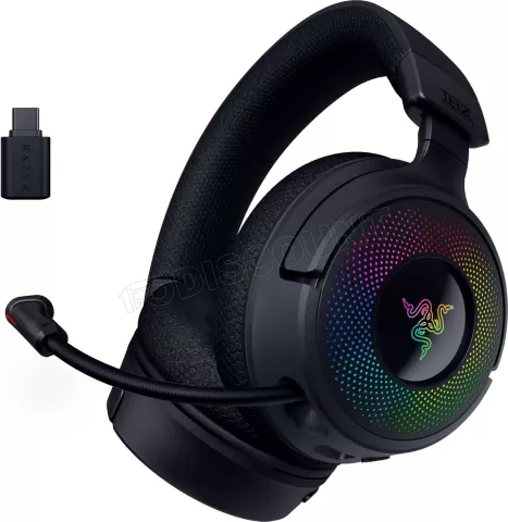 Photo de Casque Micro sans fil Razer Kraken V4 (Noir)