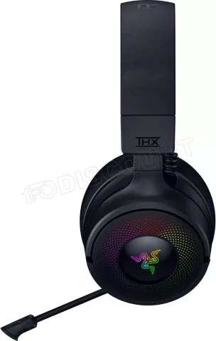 Photo de Casque Micro sans fil Razer Kraken V4 (Noir)