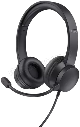 Photo de Casque Micro Trust Ayda PC (Noir)