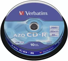 Photo de CD Verbatim 700 Mo 52X ( spindle de 10 )