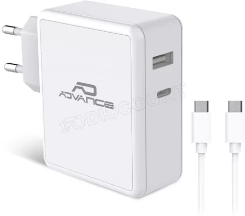 Photo de Chargeur Advance USB-C pour ordinateur portable 45W