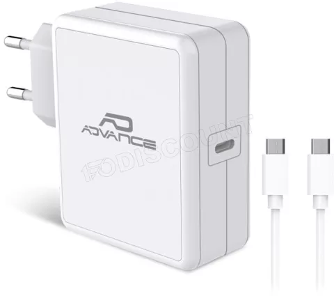 Photo de Chargeur Advance USB-C pour ordinateur portable 65W