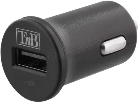 Photo de Chargeur Allume Cigare USB T'nB 1x USB-A 6W (Noir)