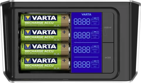 Photo de Chargeur de piles rapide Varta avec écran LCD