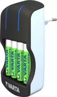 Photo de Chargeur de Piles Varta + 4 piles rechargeables AA