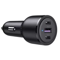 Photo de Chargeur de voiture  Allume Cigare Ugreen 1x USB-A QC3.0 2x USB-C