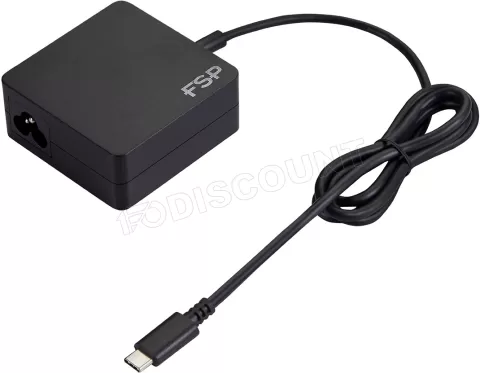 Photo de Chargeur FSP (Fortron) USB C pour ordinateur portable 65W
