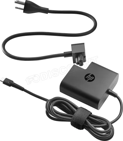 Photo de Chargeur HP USB Type C pour ordinateur portable 65W