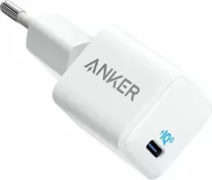 Photo de Chargeur secteur Anker PowerPort III Nano 1x USB-C 4A 20W (Blanc)