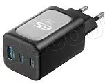 Photo de Chargeur secteur Havit UC260 - 1x USB-A + 2x USB-C 65W (Noir)