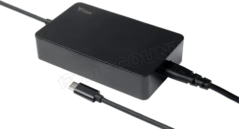 Photo de Chargeur secteur iTek pour ordinateur portable 1x port USB-C - 65W