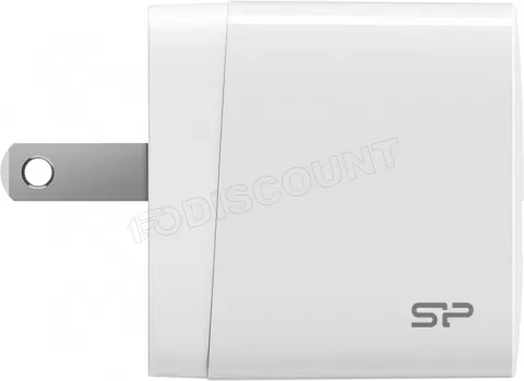 Photo de Chargeur secteur Silicon Power Boost Charger QM16 1x port USB-C/A 20W (Blanc)