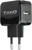 Photo de Chargeur secteur TooQ 1 port USB 12W (Noir)