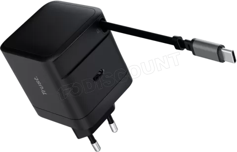 Photo de Chargeur secteur Trust Maxo USB-C 65W (Noir)