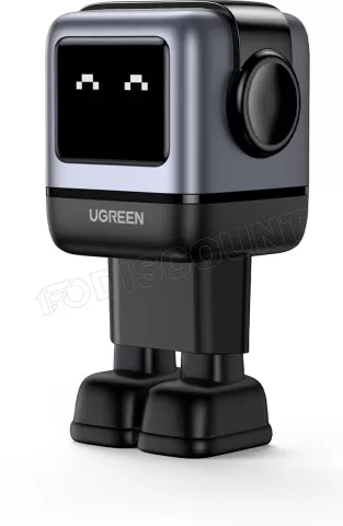 Photo de Chargeur secteur Ugreen Nexode Uno 2x USB-C + 1x USB-A 65W (Noir/Gris)