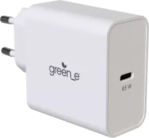 Photo de Chargeur secteur Universel Green-e USB-C - 65W (Blanc)