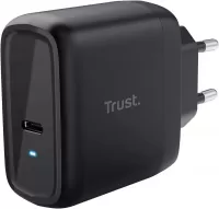 Photo de Chargeur secteur Universel Trust Maxo USB-C - 65W - Cable 2m inclus (Noir)