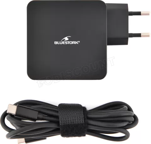 Chargeur universel Bluestork pour ordinateur portable 45W - USB Type C à  prix bas