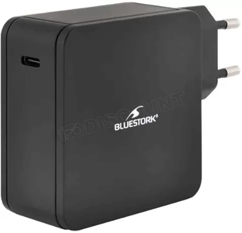 Photo de Chargeur universel Bluestork pour ordinateur portable 45W - USB Type C