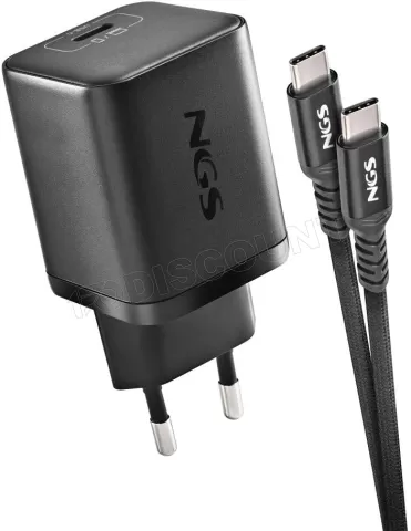 Photo de Chargeur universel NGS Bud USB-C pour ordinateur portable HP 65W - 8 embouts