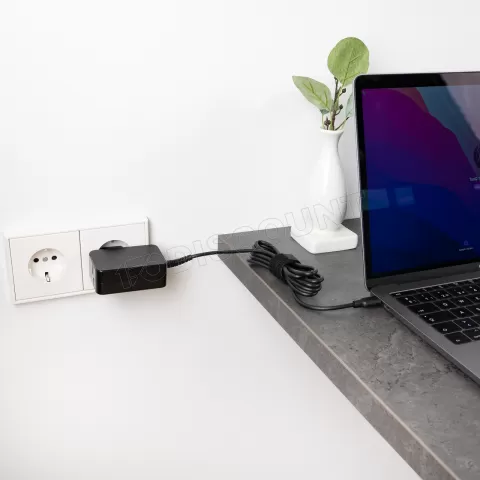 Photo de Chargeur universel TooQ 65W - USB-C (Noir)