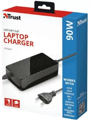 Photo de Chargeur universel Trust Primo 90W - 6 embouts
