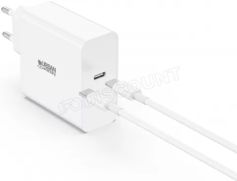 Photo de Chargeur USB Type C Urban Factory Powee - 65W