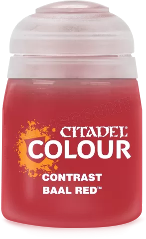Photo de Citadel Pot de Peinture - Contrast Baal Red (18ml)