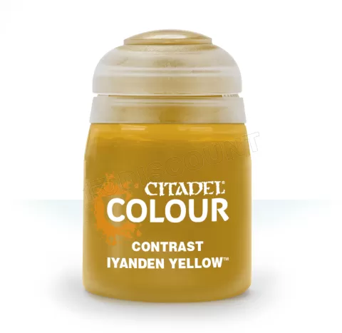 Photo de Citadel Pot de Peinture - Contrast Iyanden Yellow (18ml)