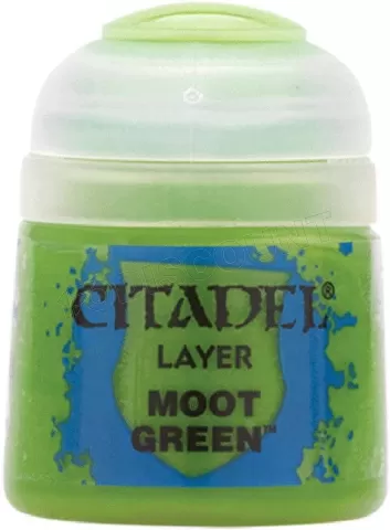 Photo de Citadel Pot de Peinture - Layer Moot Green (12ml)
